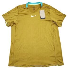 Nike Court Advantage Dri-Fit Tennis Shirt DR6548-716 Men’s Large NEW